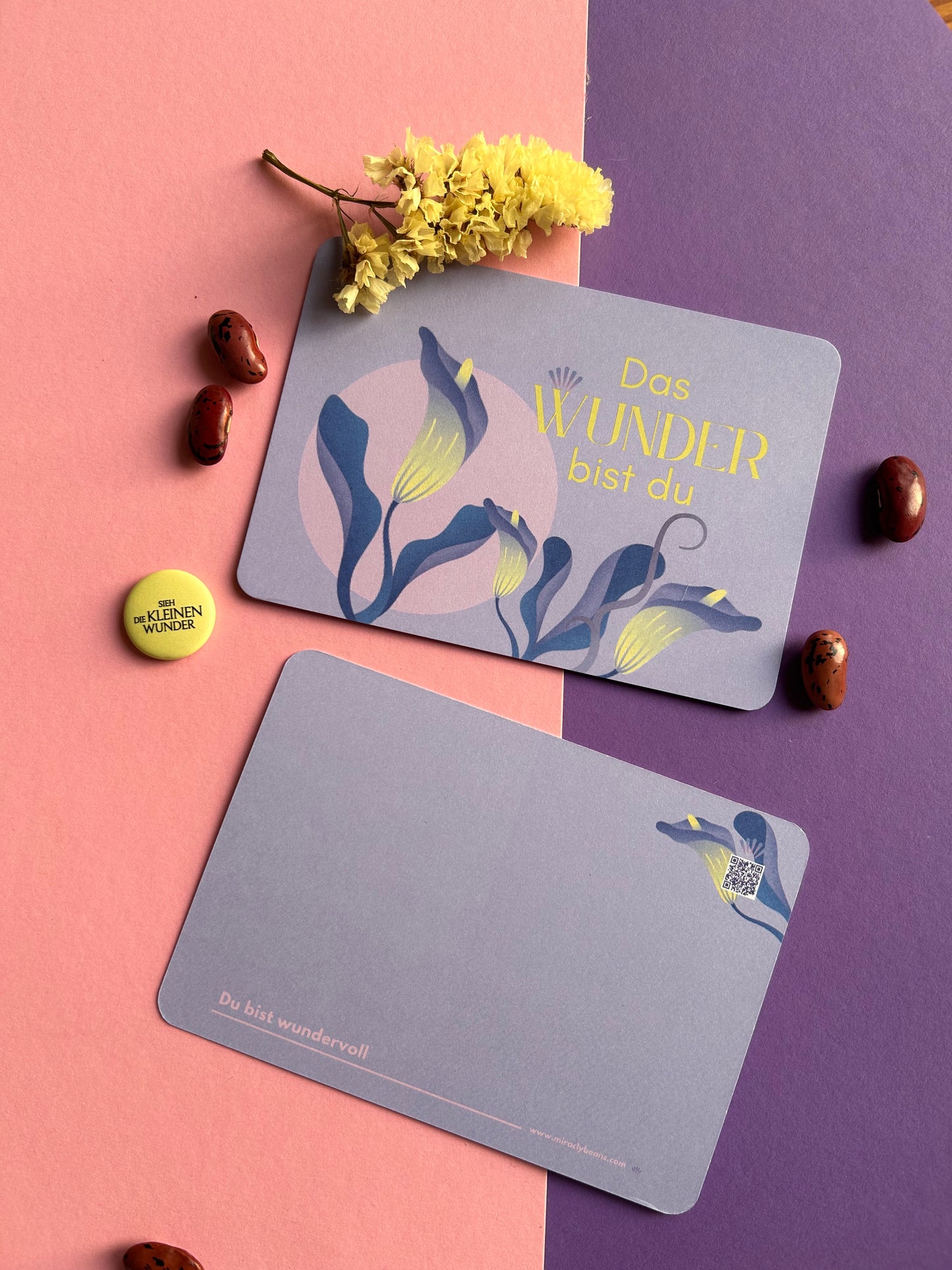 Postkarte „Das Wunder bist du“