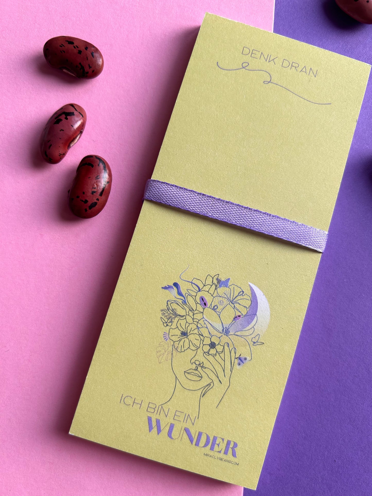 Notizblock "Ich bin ein Wunder"