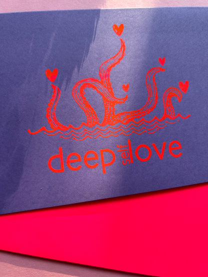 Klappkarte "deep selflove"